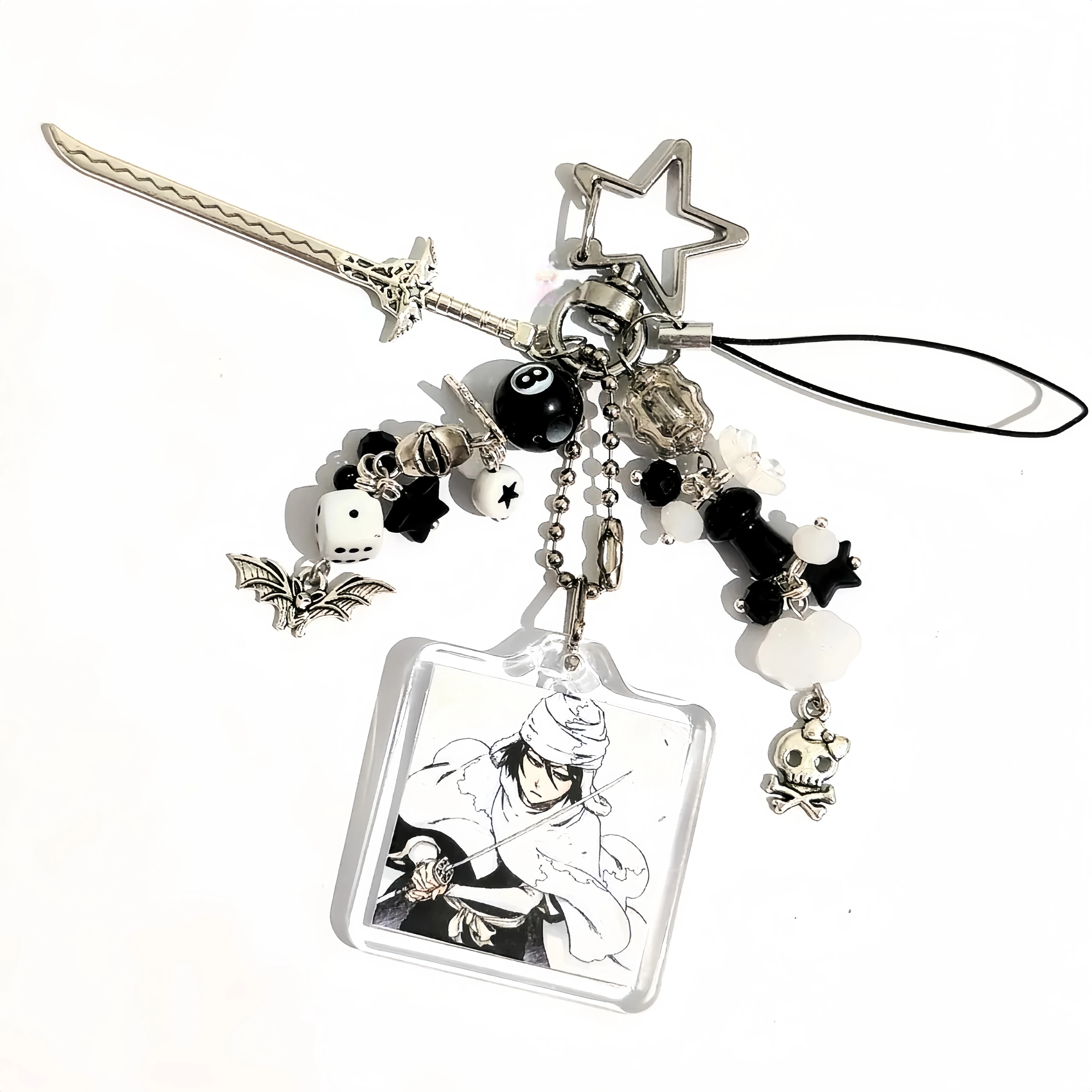 ブリーチにインスパイアされたアクリルキーホルダー ユニークな - Unique Anime Merchandise のレビューと価格