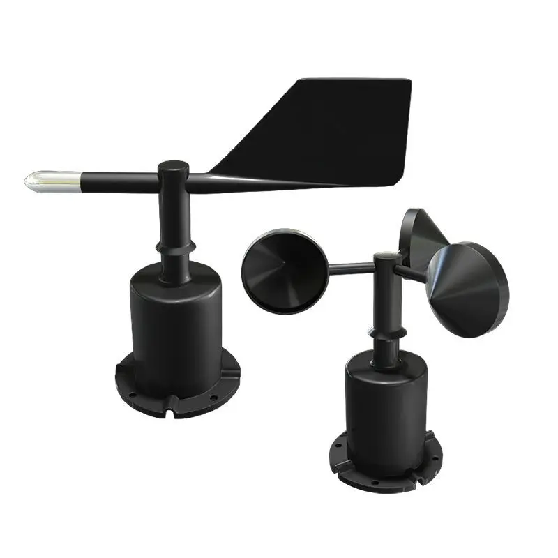 Wind Speed Sensor Wind Direction Transmitter High Precision RS485 Three Cup Anemometer Wind Vane