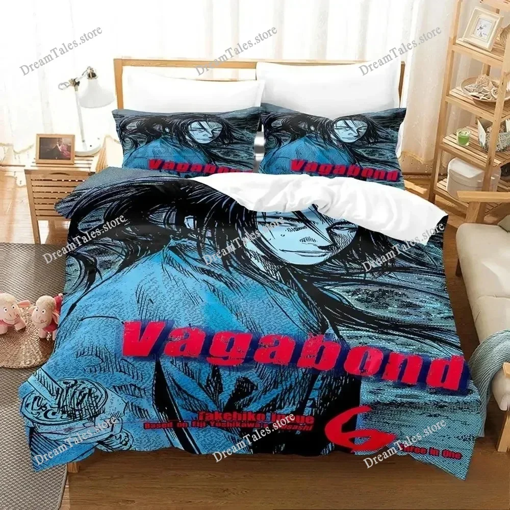 

Exquisite 3D Cartoon Vagabond Wallpaper Print Bedding Set Duvet Cover Comforter Bed Youth Kids Girls Boys Gift