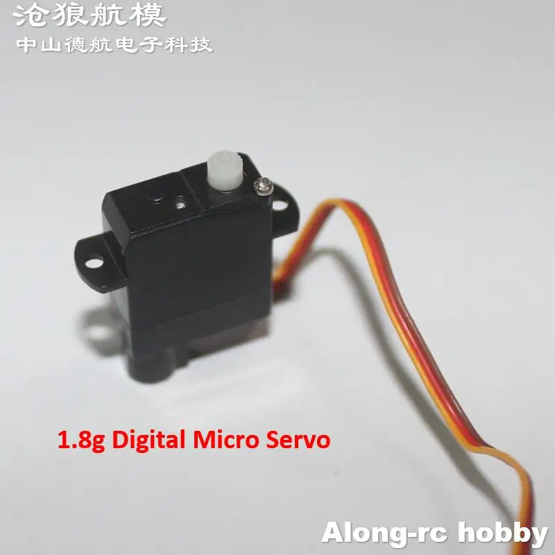 2pcs CLS00805  Weight 1.8g  Digital Micro Servo  Stall Torque 0.08 kg  Coreless Motor  Plastic Gear Servo For RC Plane Airplane