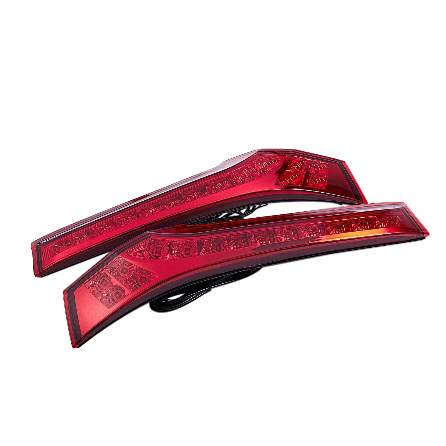 For Jazz Fit 2014-2017 LED DRL Rear Bumper Tail Light Fog Lamp Brake Lights Signal Lamp