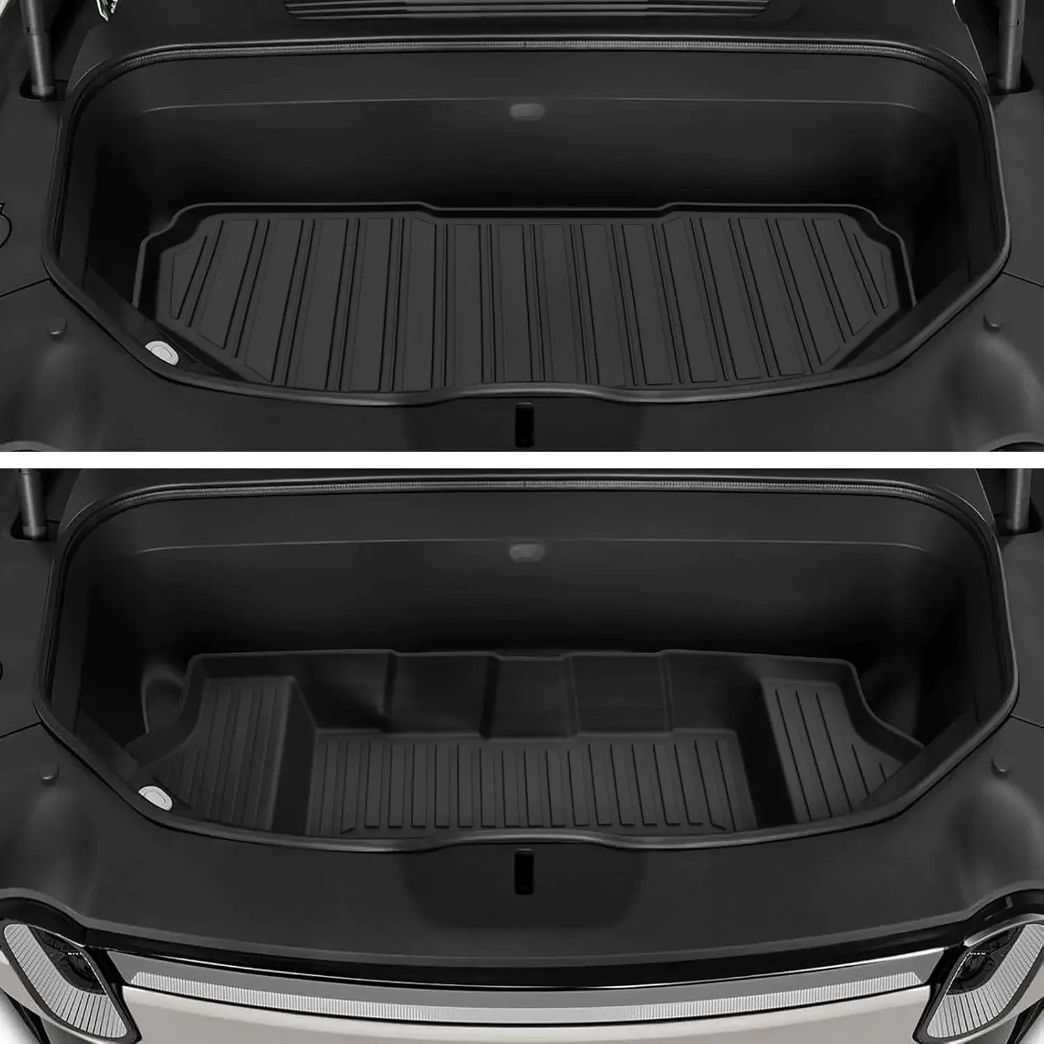 ل ريفيان R1S 2022-2025 الحصير 3 صفوف الحصير البضائع 2nd 3rd مسند الظهر الحصير العلوي السفلي الطبقة الجبهة فرش حصيرة لجميع الأحوال الجوية TPE