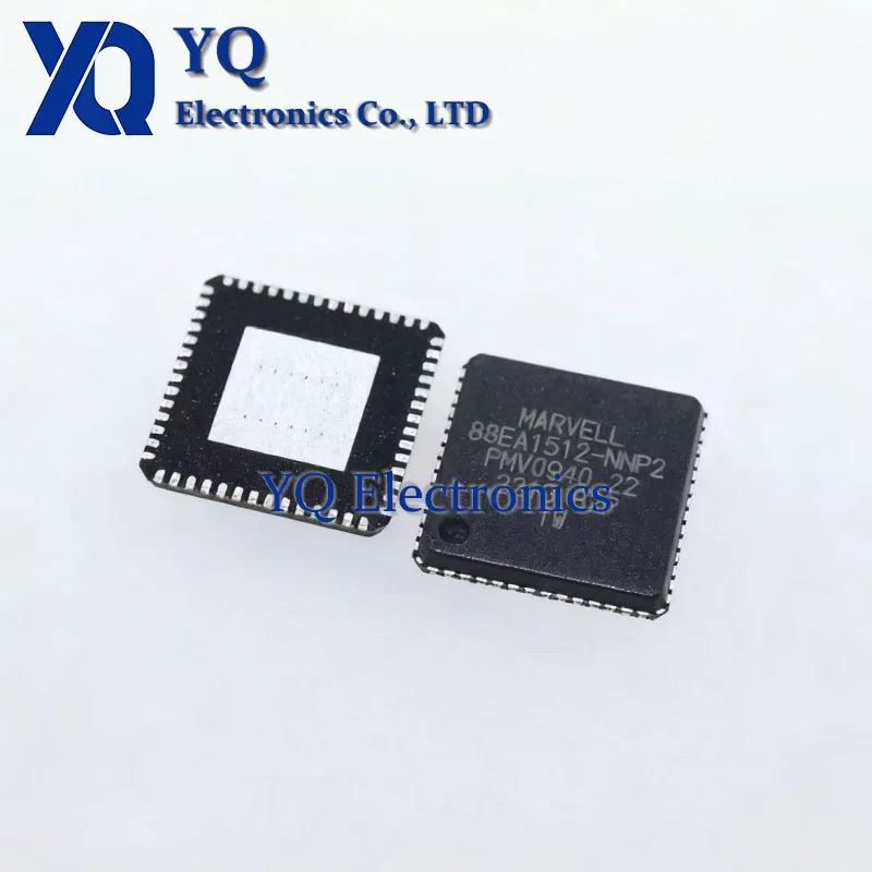 

5PCS/lot New OriginaI 88EA1512-NNP2 88EA1512B2-NNP2A000 QFN-56 Network Interface Communication Chip