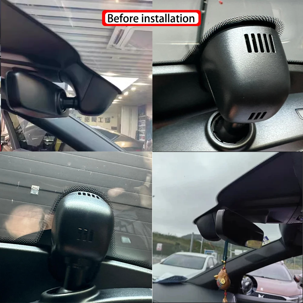 ZJCGO for Porsche Cayenne Panamera Taycan Carrera 972 971 911 992 9YA 9YB 9J1 UHD Car 4K Video Recorder DVR Dash Cam Camera