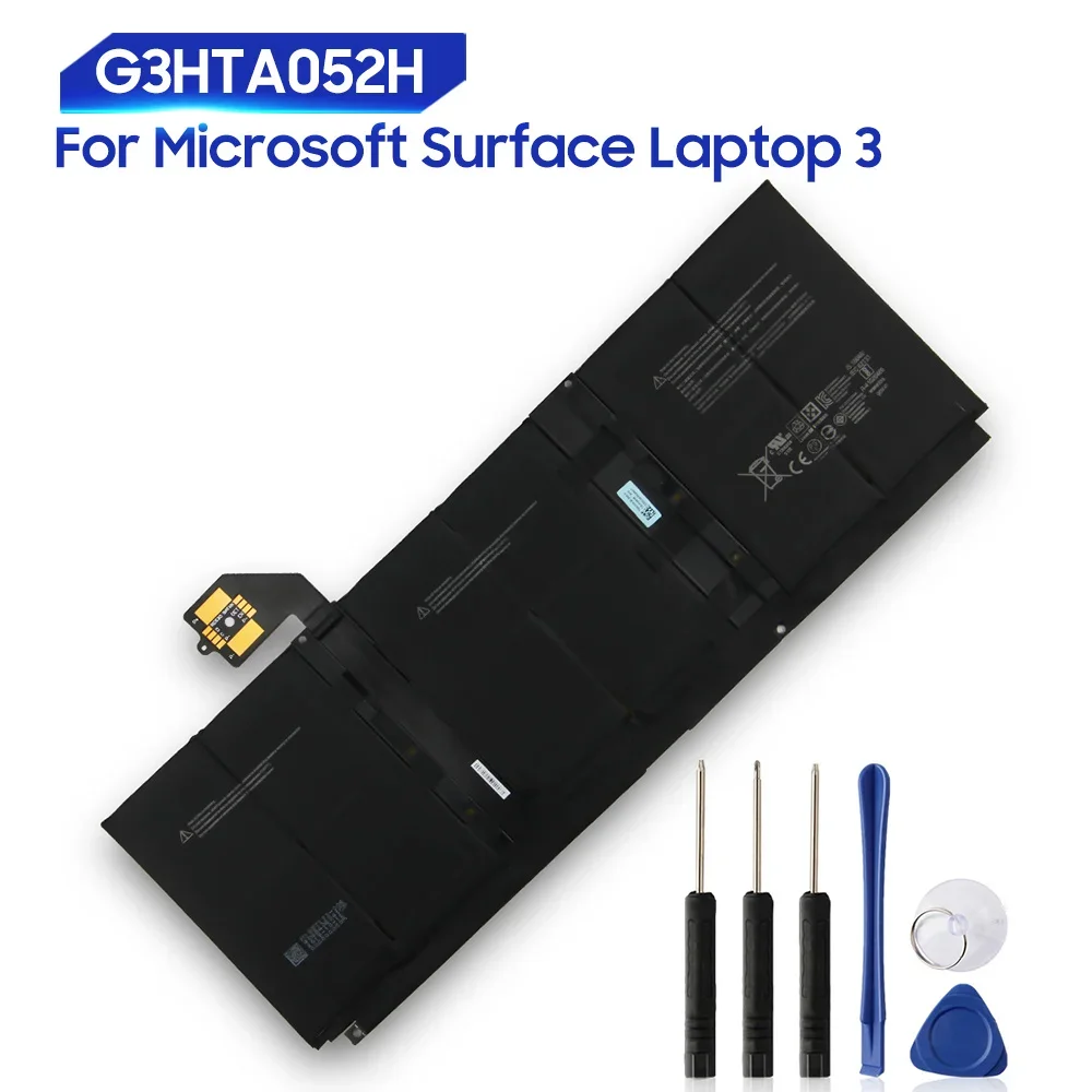 Replacement Battery For Microsoft Surface Laptop 3 Laptop3 1868 1867 G3HTA052H Rechargable High-Quality Batteries 6041mAh