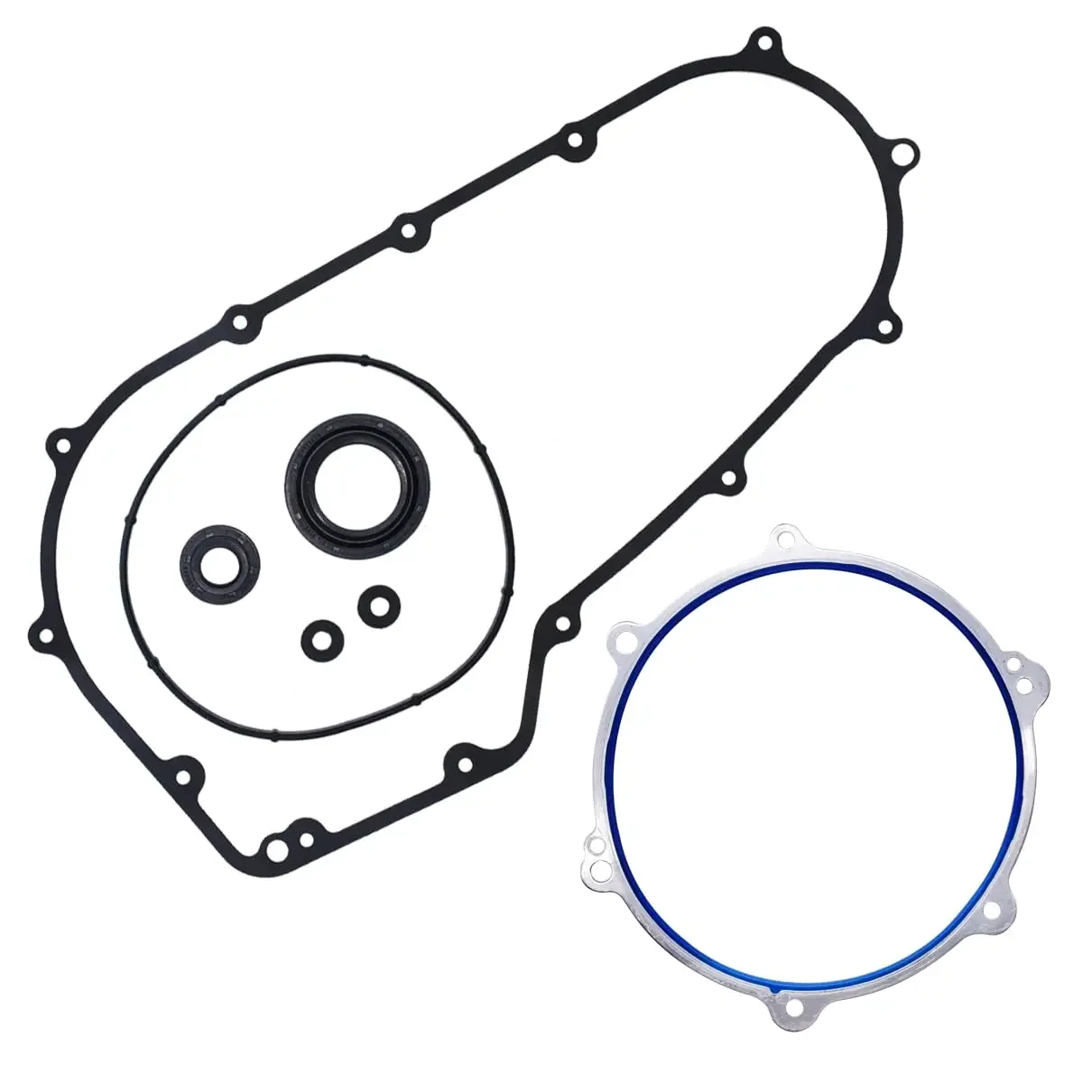 Primary Cover Gasket Kit Compatible with Harley Davidson Road King Street Glid