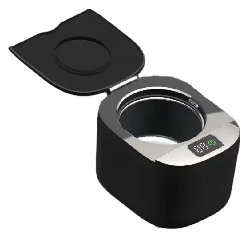 New Arrival UV Light Wash False Teeth Watch Jewelry High Frequency Makeup Cleaning Denture Mirror Lid Ultrasonic Cleaner