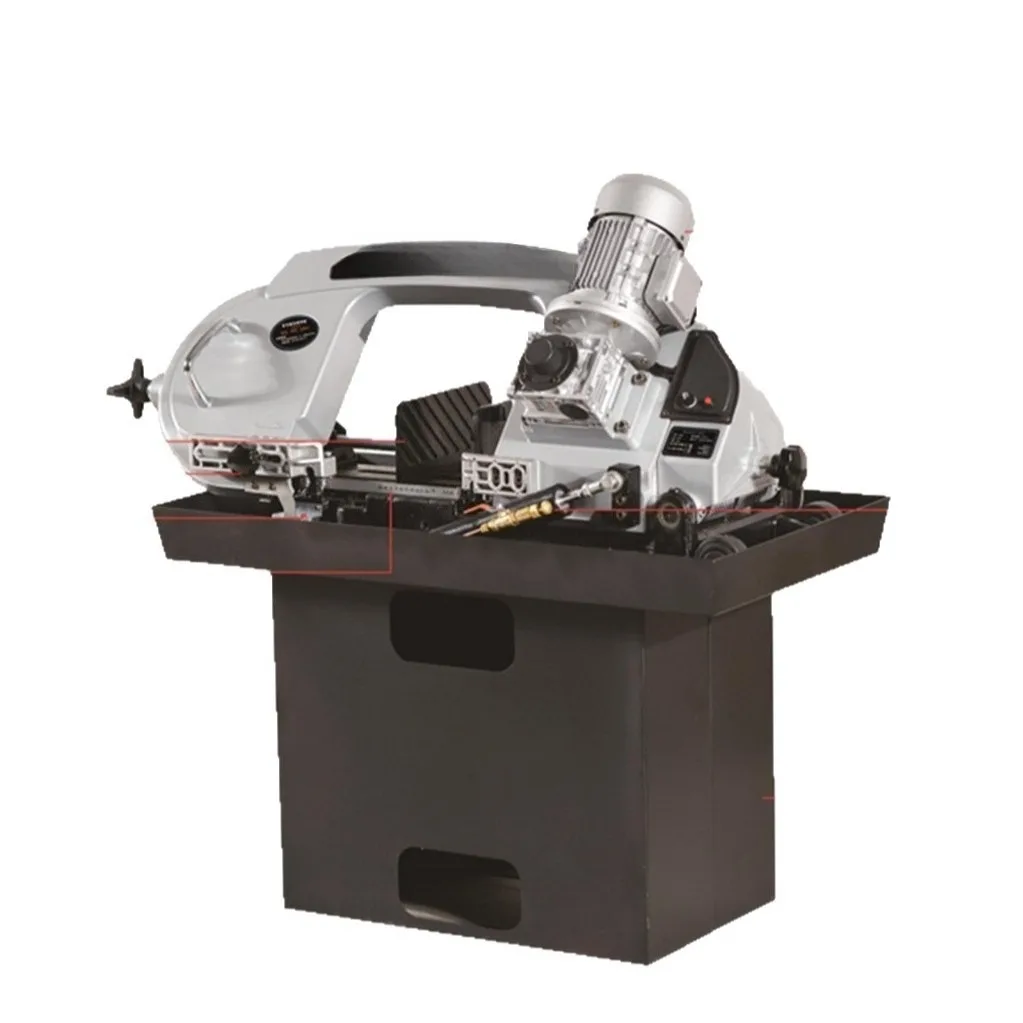 

Малогабаритная ленточная пила Black & Decker для круглых и квадратных труб, настольная пила по металлу, электрическая пила для полосовых заготовок, модель 18F1