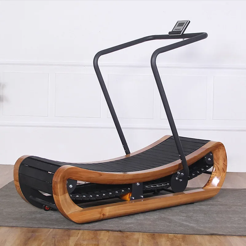 New Design Household Treadmill Home Use Non-Motorized The Wooden Treadmill