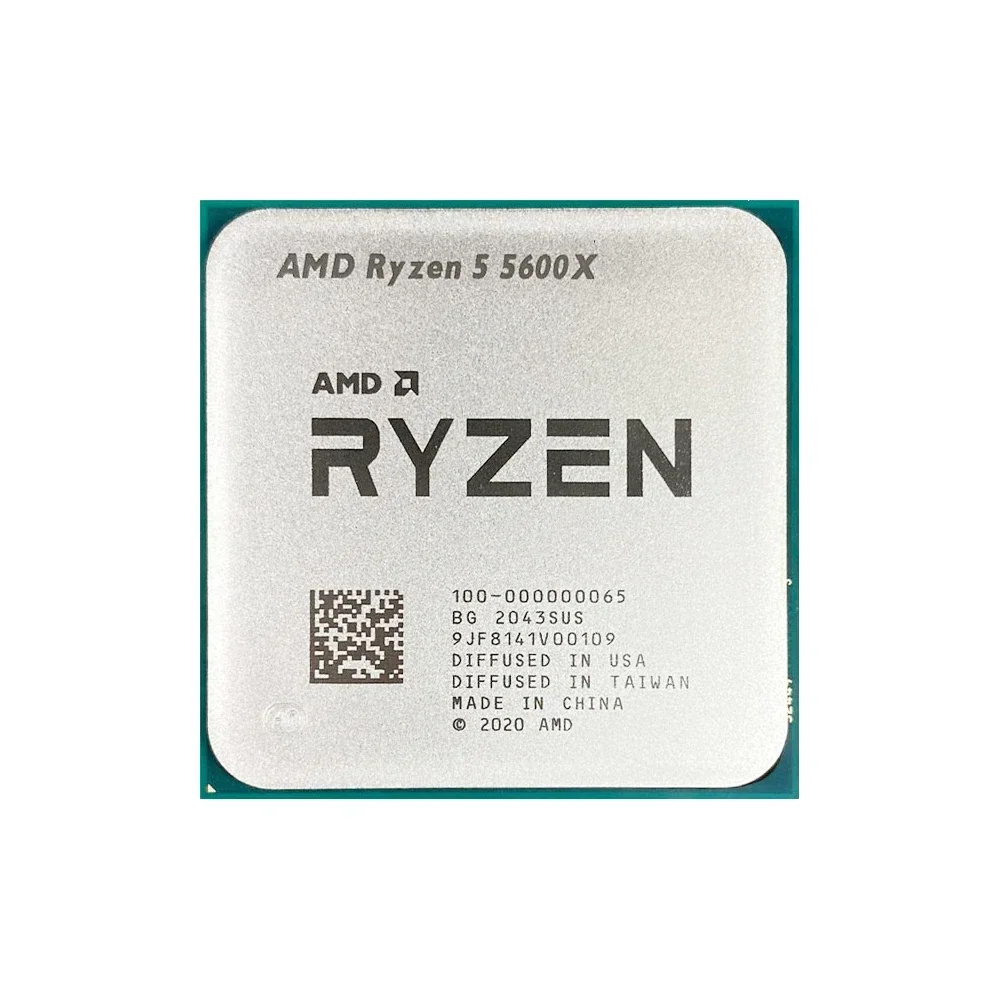 معالج الألعاب AMD Ryzen 5 5600X L3=32M 3.7 جيجا هرتز 6-Core 12-Thread R5 5600X 65W 7NM DDR4 مقبس AM4 بدون مروحة
