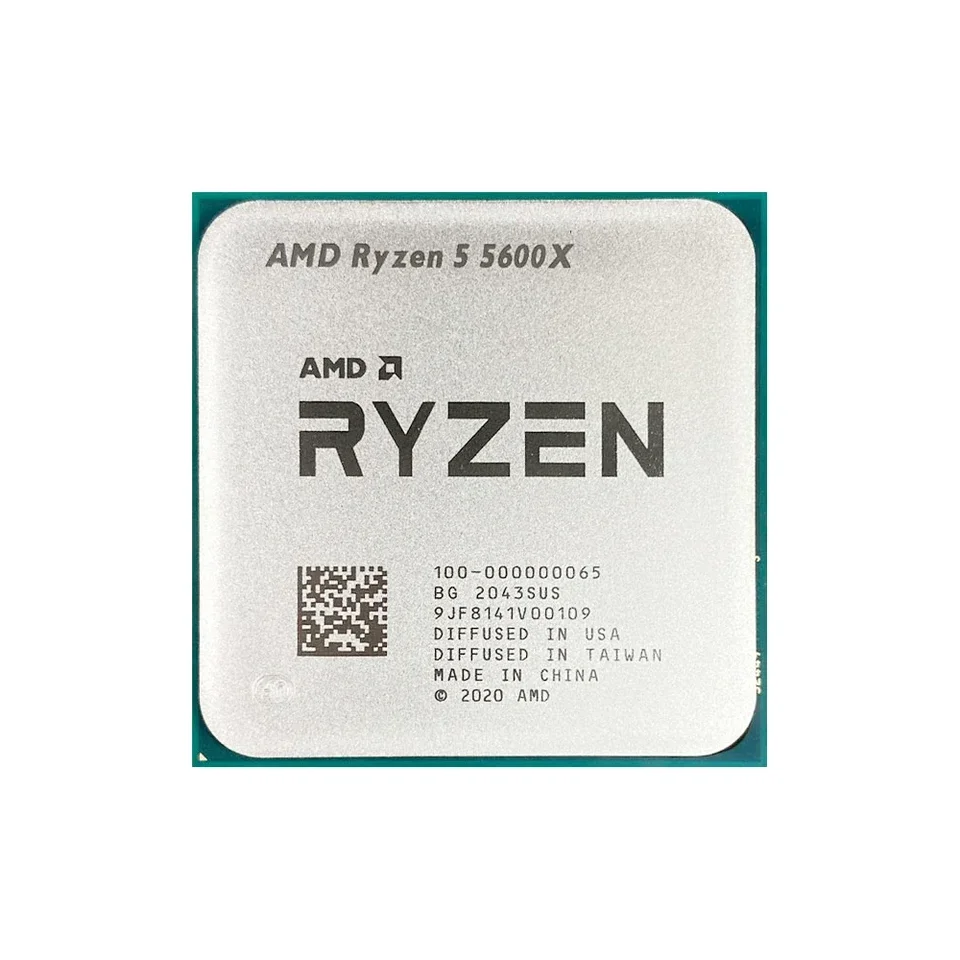 新しい AMD Ryzen 5 5600X 3.7GHz L3=32M プロセッサ 65W 6 コア 12