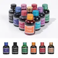 Pure Black Colorful Fountain Pen Ink Universal Refill Ink Stationery Office School Supplies Pens Pencils Writing Supplies 3