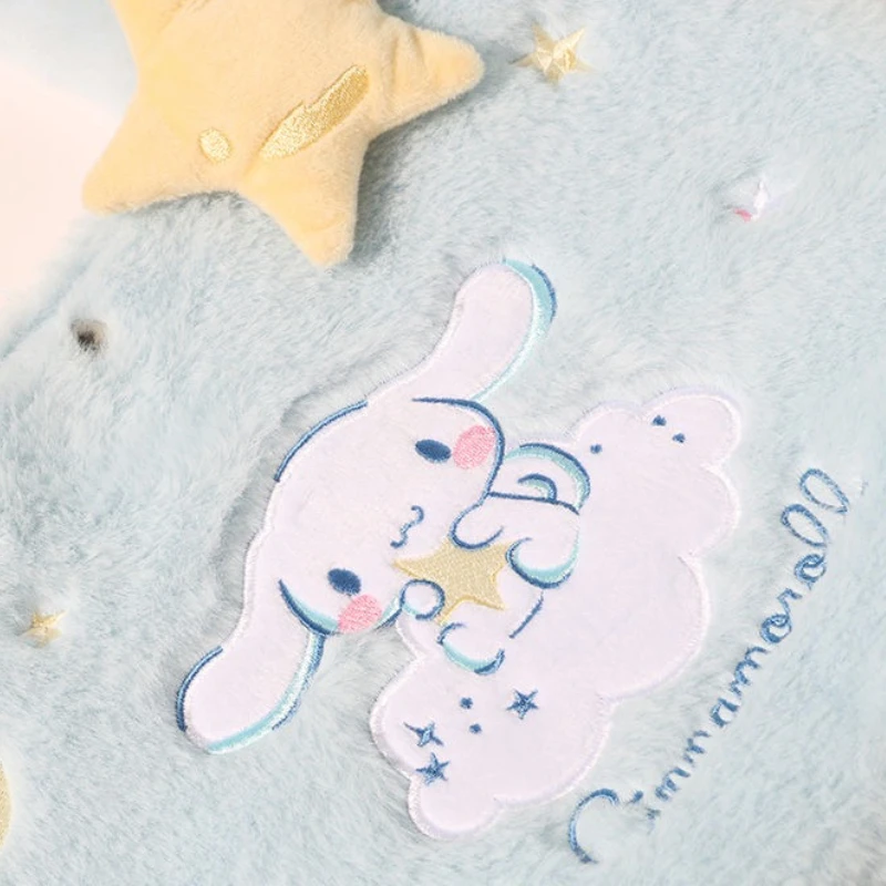 

Plush Bag Sanrio Kuromi Hello Kitty Pattern Plush Shoulder Bag MyMelody Cinnamoroll Cute Cartoon Anime Handbag Storage Girl Gift
