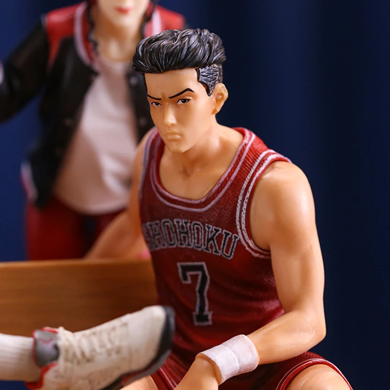 صورة جماعية SLAM DUNK Xiangbei، Sakuragi Hanamichi Akagi Taketori Rukawa، Kaede، Miyagi Ryota، Mitsui Hisa PVC model