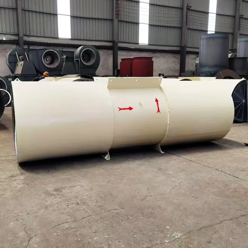 Electric Tunnel Axial Flow Fan SDS 22KW Low Noise Large Air Volume Fire Smoke Exhaust Subway Ventilation