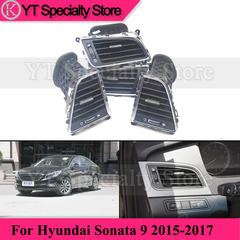

Kamshing Air Conditioner Outlet For Hyundai Sonata 9 2015 2016 2017 Dashboard Air Outlet Air Conditioner Vent A/C Vent