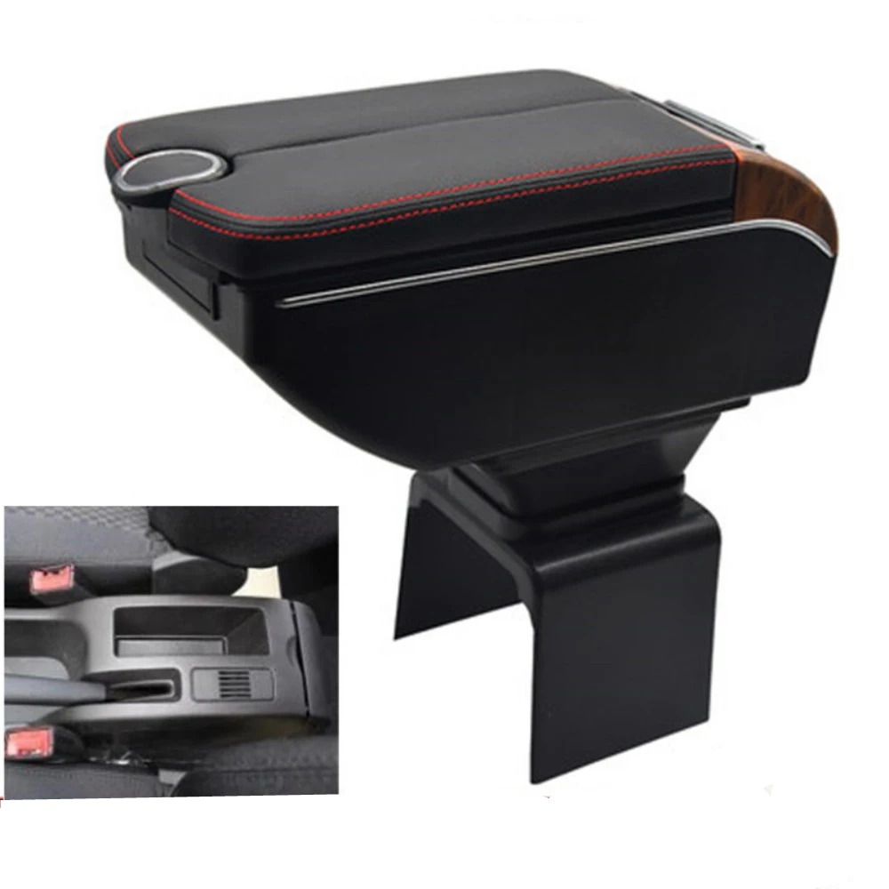 

Для автомобиля 307, подлокотник, ящик для хранения на центральной консоли, подлокотник с зарядкой телефона, USB-подстаканник