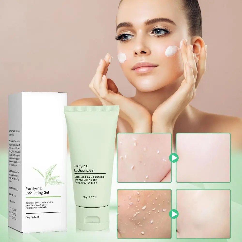 Moisturizing Purifying Exfoliating Gel Gentle Remove Dead Skin Facial Cleansing Cream Deep Cleansing Improve Pores Skin Care