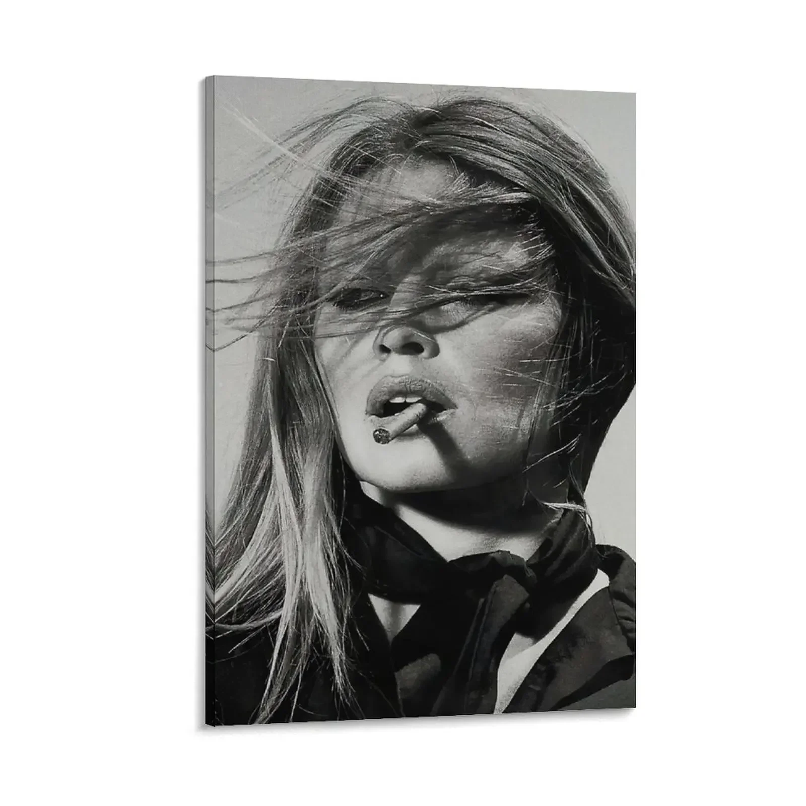 

/smoking girls poster poster Canvas Painting pictures for wall art mural paintings wall decor stickers & posters