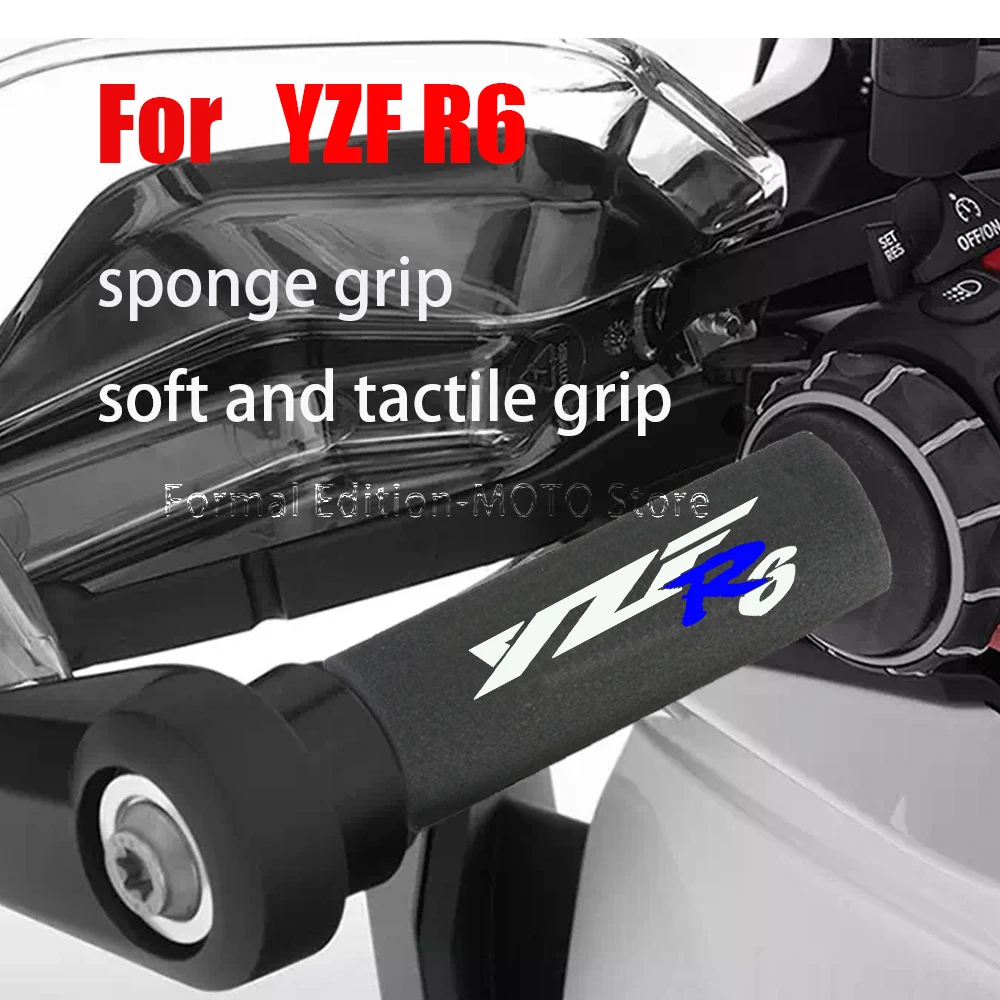 

Handlebar Grips Anti Vibration Motorcycle Grip for YAMAHA YZF R6 Accessories Sponge Grip for YZF R6