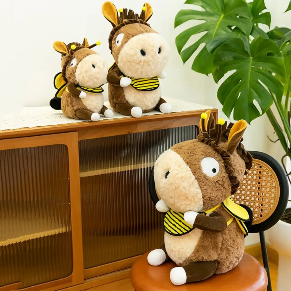 

Children Gift Big Eared Donkey Plush Toy Plush Doll Cartoon Stuffed Donkey Doll Kawaii 30cm Donkey Animal Plushie Birthday Gift