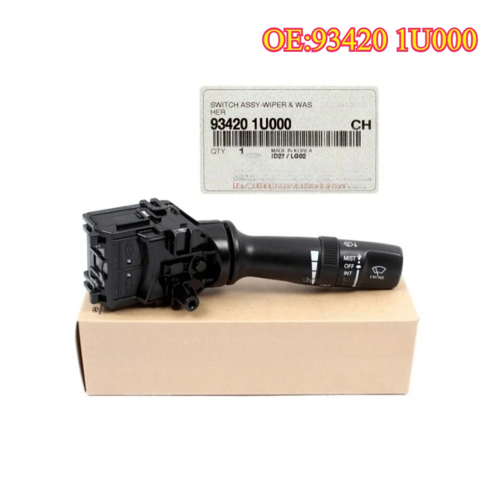 

High quality new for 93420-1U000, 934201U000 Windshield Wiper Switch For 2011-2016 Hyundai Elantra 1.8L 2.0L D
