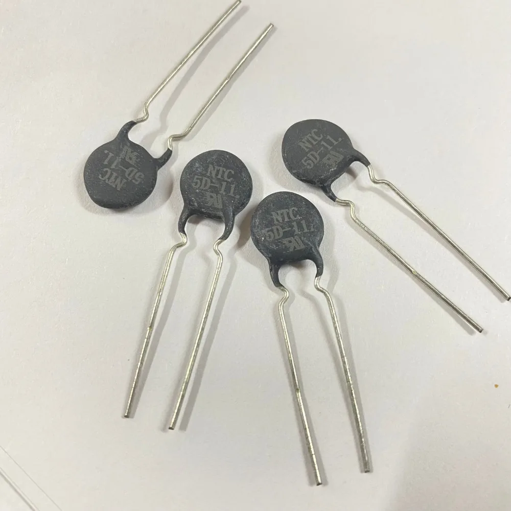 

50PCS/Korean NTC 5D-11 5R 5D11 chip diameter 11mm negative temperature coefficient thermistor