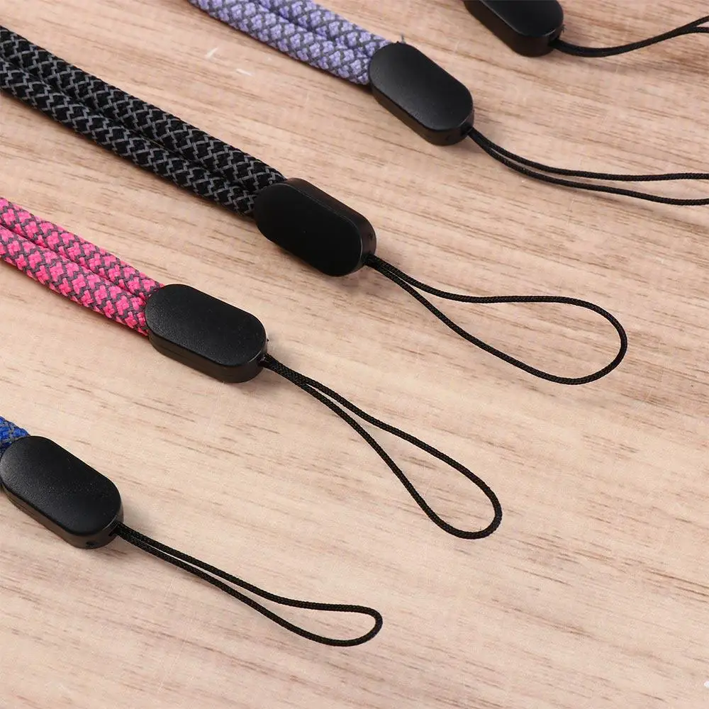 Fluorescent Cell Phone Strap Adjustable Wrist Straps Mobile Phone Chain Anti-lost Hanging Rope Phone Wrist Lanyard Keychains