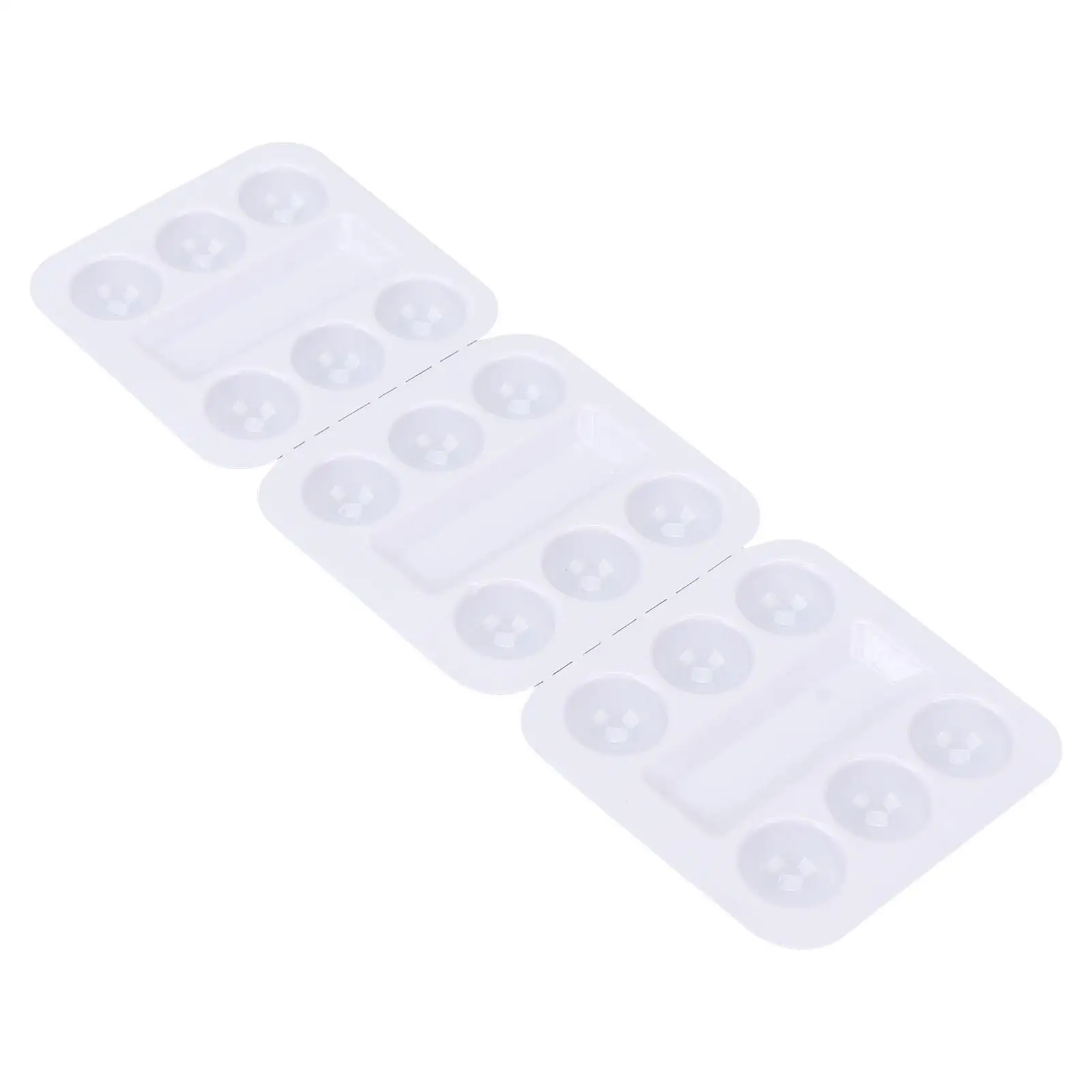 30 قطعة من صواني أكواب حبر الوشم البلاستيكية للاستعمال مرة واحدة لملحقات الحاجب Microblading وشم