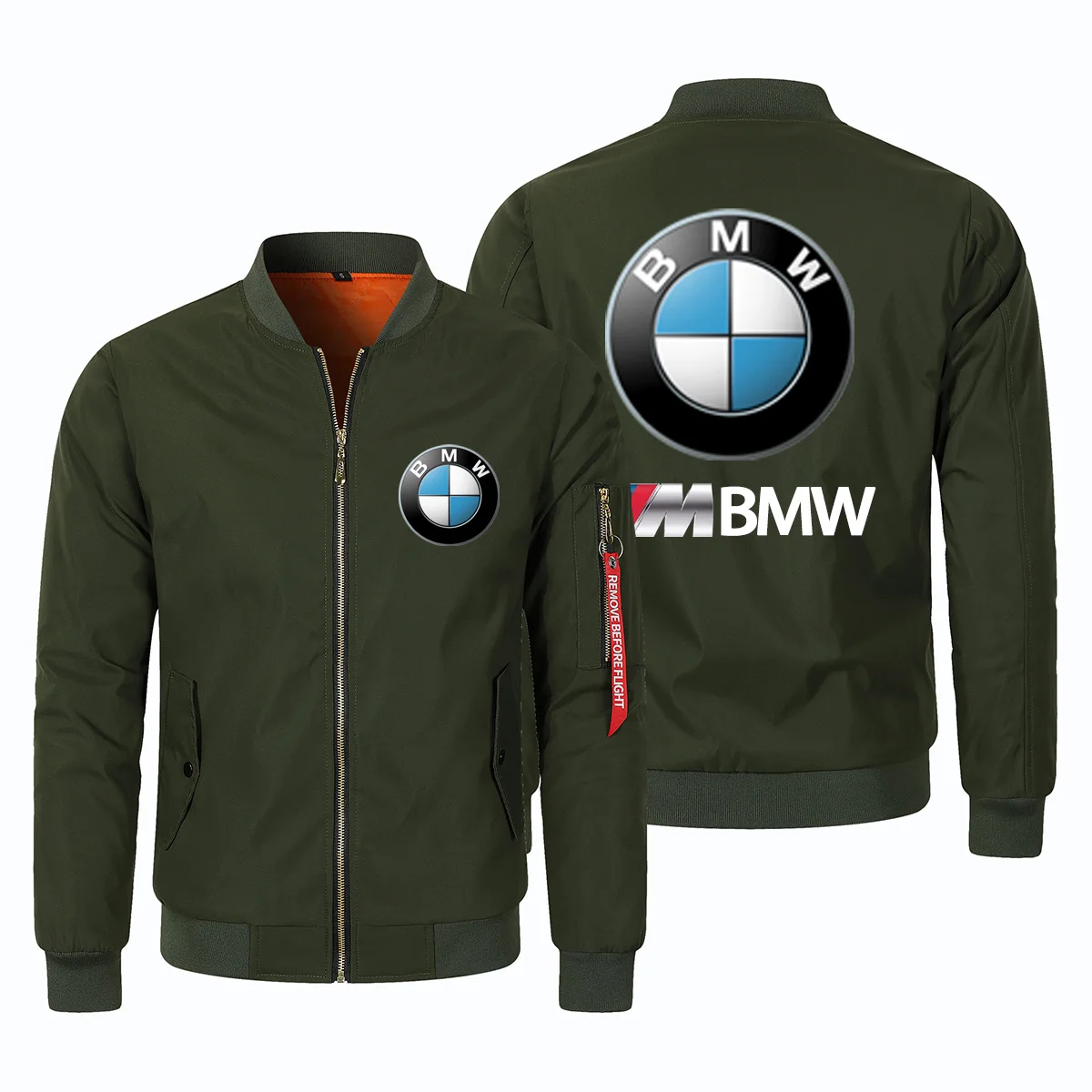 New Autumn And Winter Men's Jacket, Cotton Jacket,Thick BMW Jacket, BMW Logo Outdoor Jacket, MotorcycleJacket,Men's Clothing