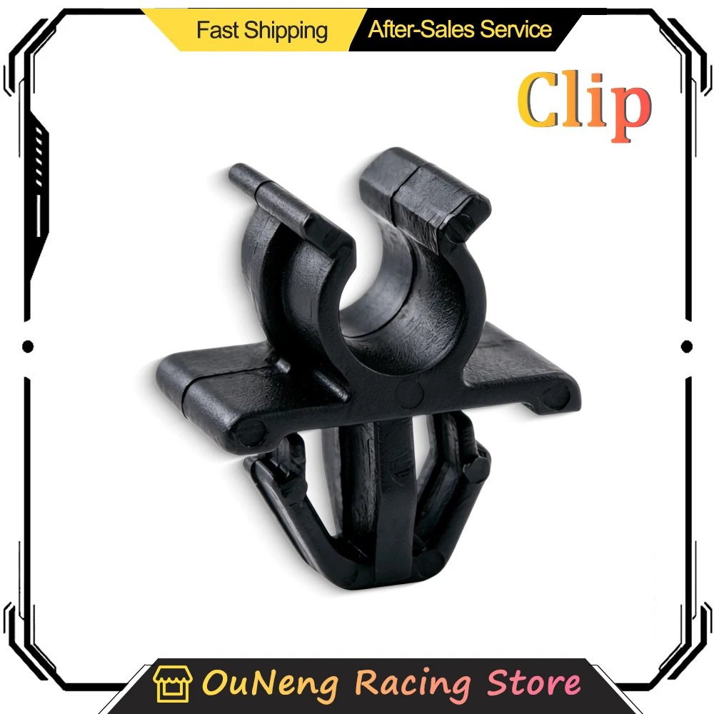 10pcs Plastic Wire Cable Clip Clamp Fastener Retainer Buckle For Motorcycle ATV UTV Car Auto Wiring Harness Fixing Spare Parts