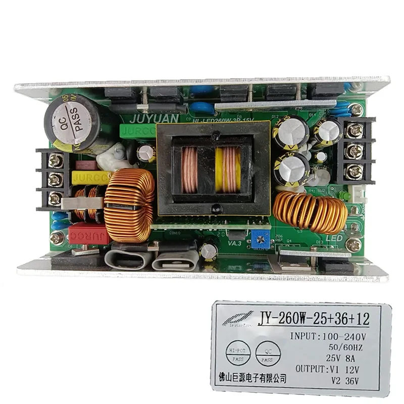 

JY-260W-25+36+12 25 В 36 В 12 В сценический светильник/светодиодный номинальный/движущийся головной светильник, специальный источник питания