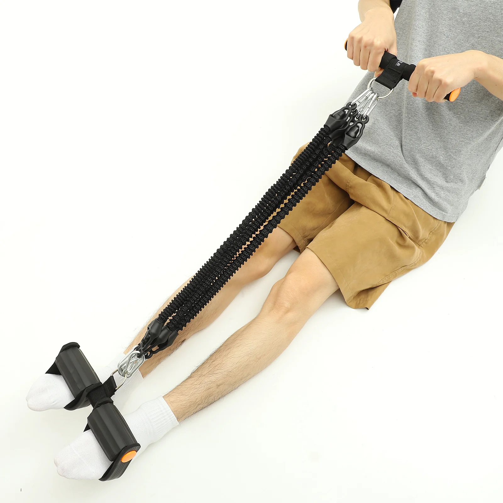 

Elastic Pedal Puller Rope Tpe Resistance Band Multifunctional Fitness Equipment for Biceps Triceps Shoulder Abdomen Exercise At