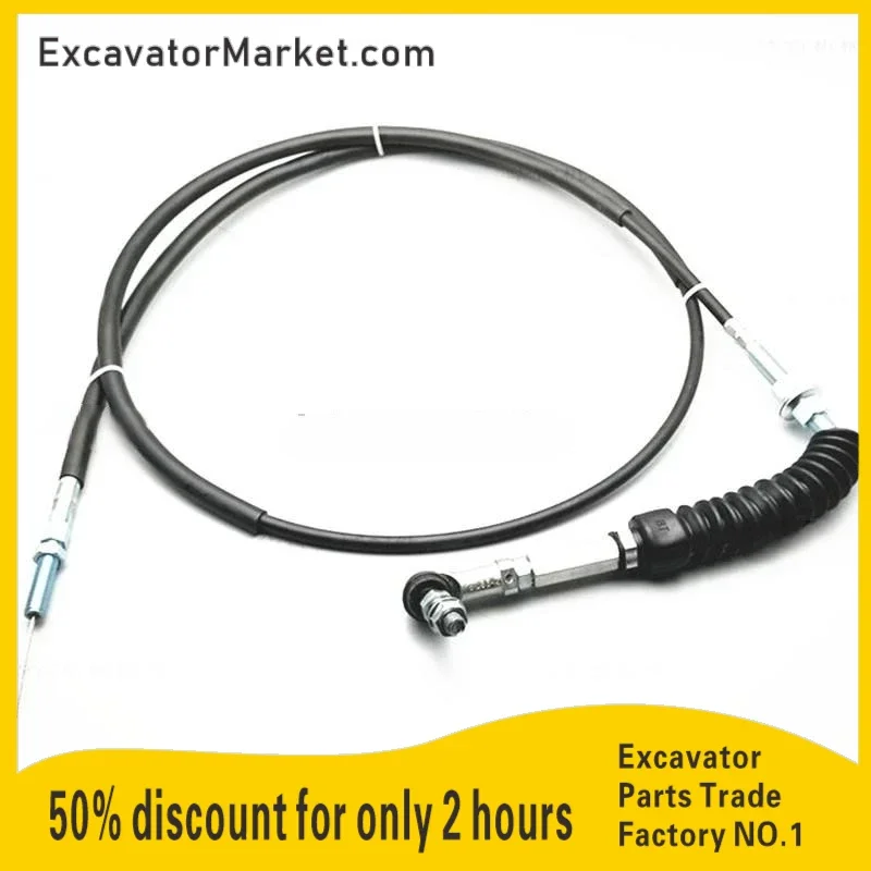 For Parts Doosan Daewoo Dh 225-7 300-5-7 Throttle Motor Motor Throttle Cable High Quality Excavator Accessories