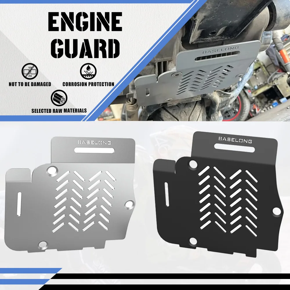

2026 For Voge 350 SR4 MAX Motorcycle Skidplate Skid Plate Bash Frame Guard Protector Cover For BMW C400 400X 400GT 2018-2025