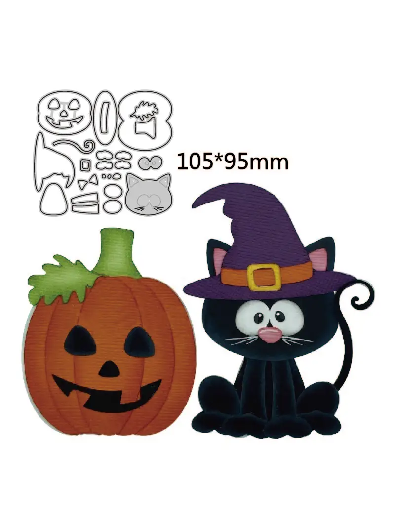 Halloween Ghost Tombston Emboss Metal Cutting Dies, Modelo para Scrapbooking, Cartão, Handmad morre, Decorar, Novo, 2023