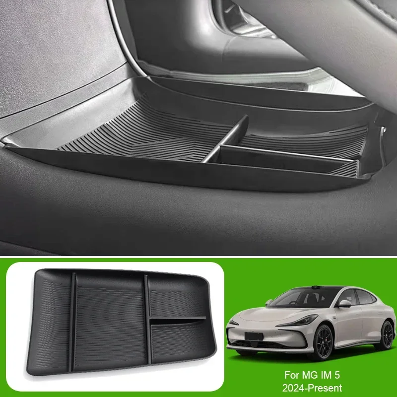 

For MG IM5 IM 6 2024-Present Car ABS Armrest Box Storage Under Centrol Control Organizer Tray Auto Interior Accessories