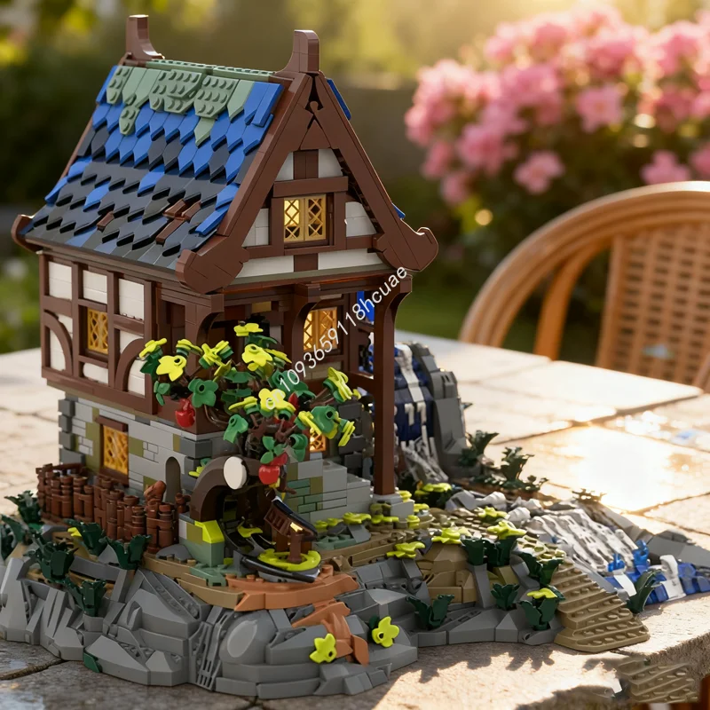 

2894pcs MOC Medieval Blacksmith BASE UPGRADE Model Building Blocks Christmas Gifts Construction Toys Creative Idea Kids Birthday