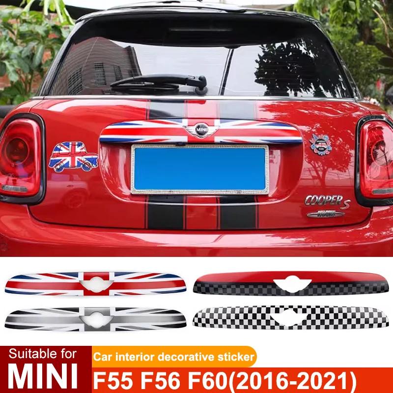 

Для MINI ONE Cooper S JCW F55 F56 F60 крышка дверной ручки багажника автомобиля декоративная наклейка ABS аксессуары для внешней модификации