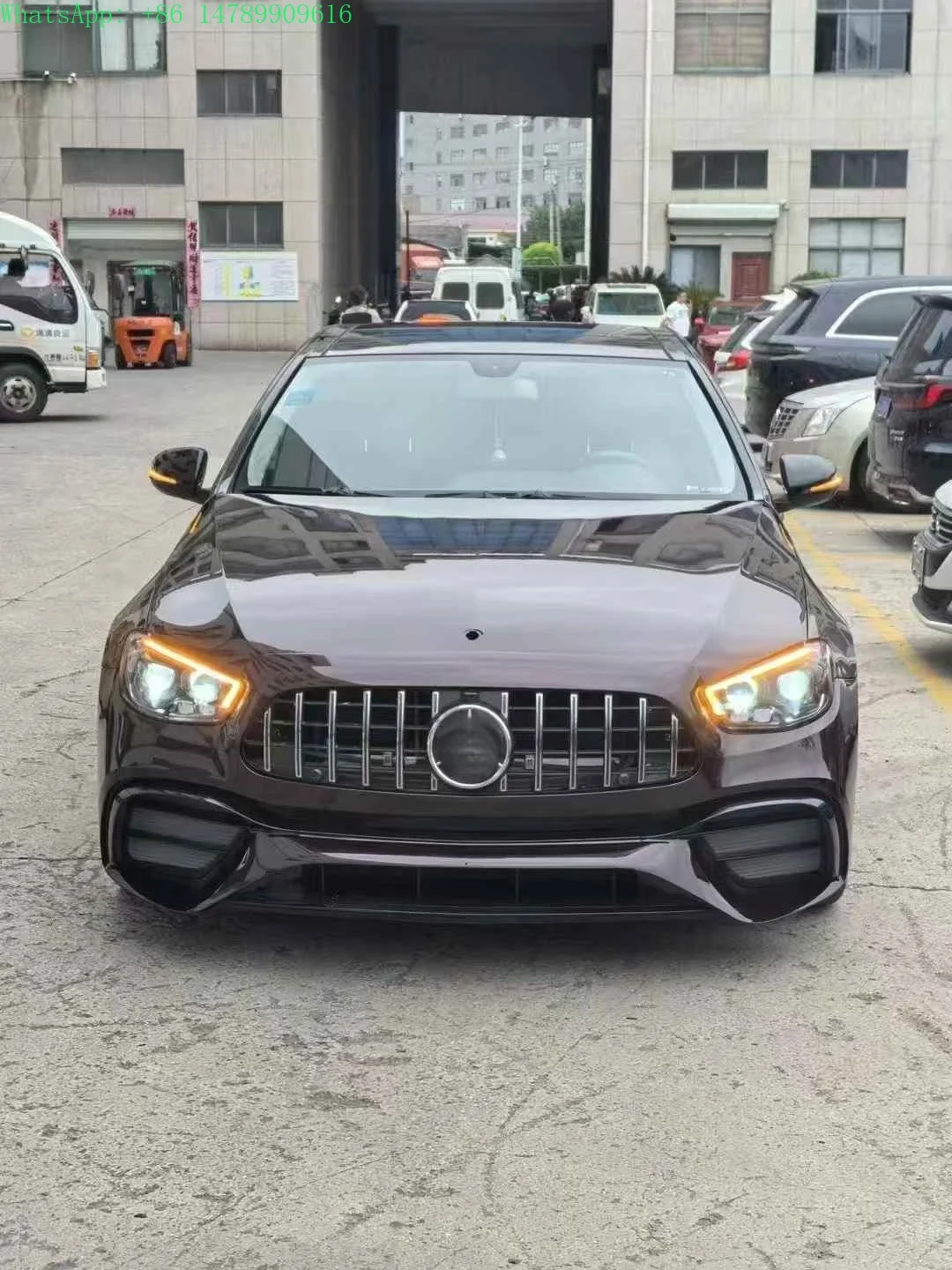 W212 Old to New for E-class W212 Upgrade to W213 E63  Body Kits Headlights Taillight W212 2009+ to 2023 Car Bumpers