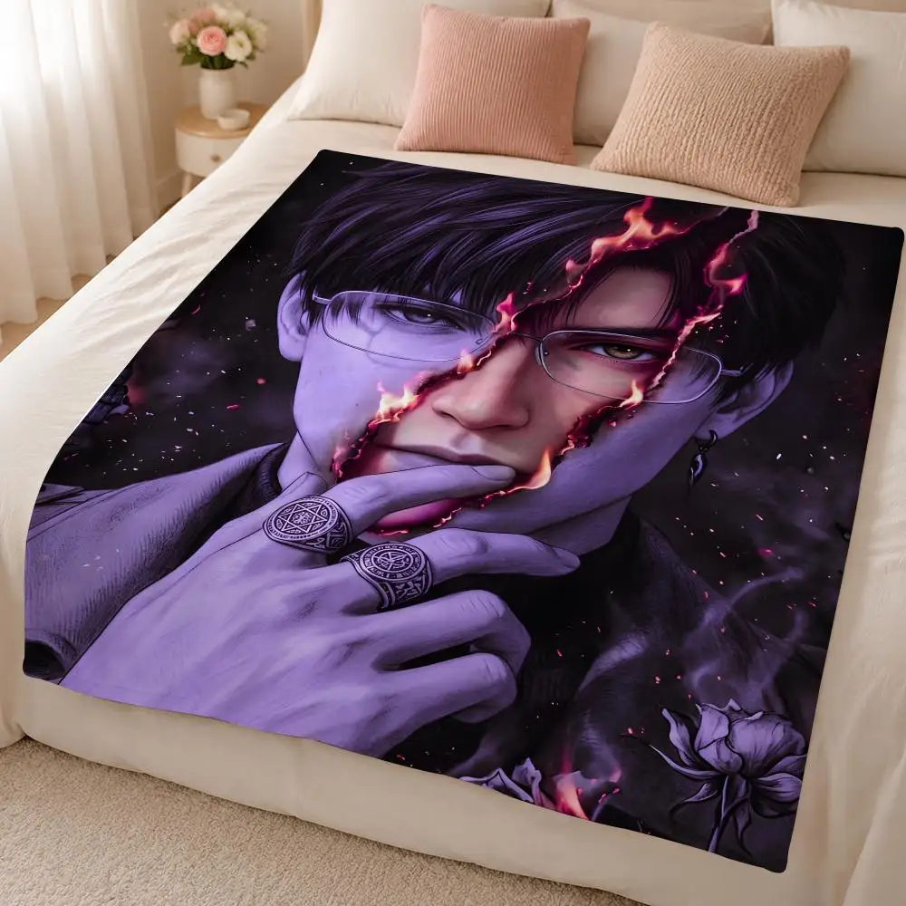 Game L-Love And Deepspace Romantic Sci-Fi Game Throw 320g Soft Flannel Fleece Throw Blanket Cover Sofa Bed Dorm Nap