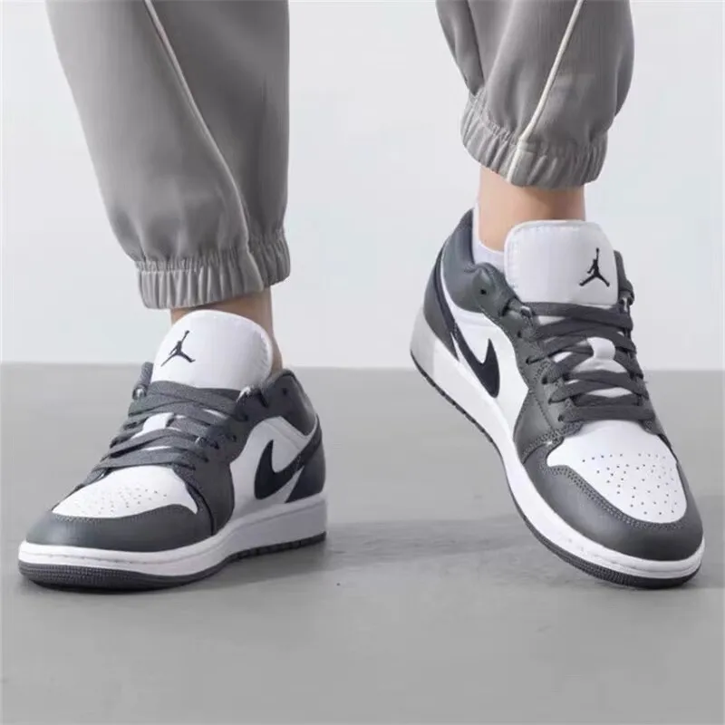 Nike sapatos masculinos 2024 outono nova tendência confortável treinamento de combate real amortecido resistente ao desgaste tênis de basquete 553558 -152