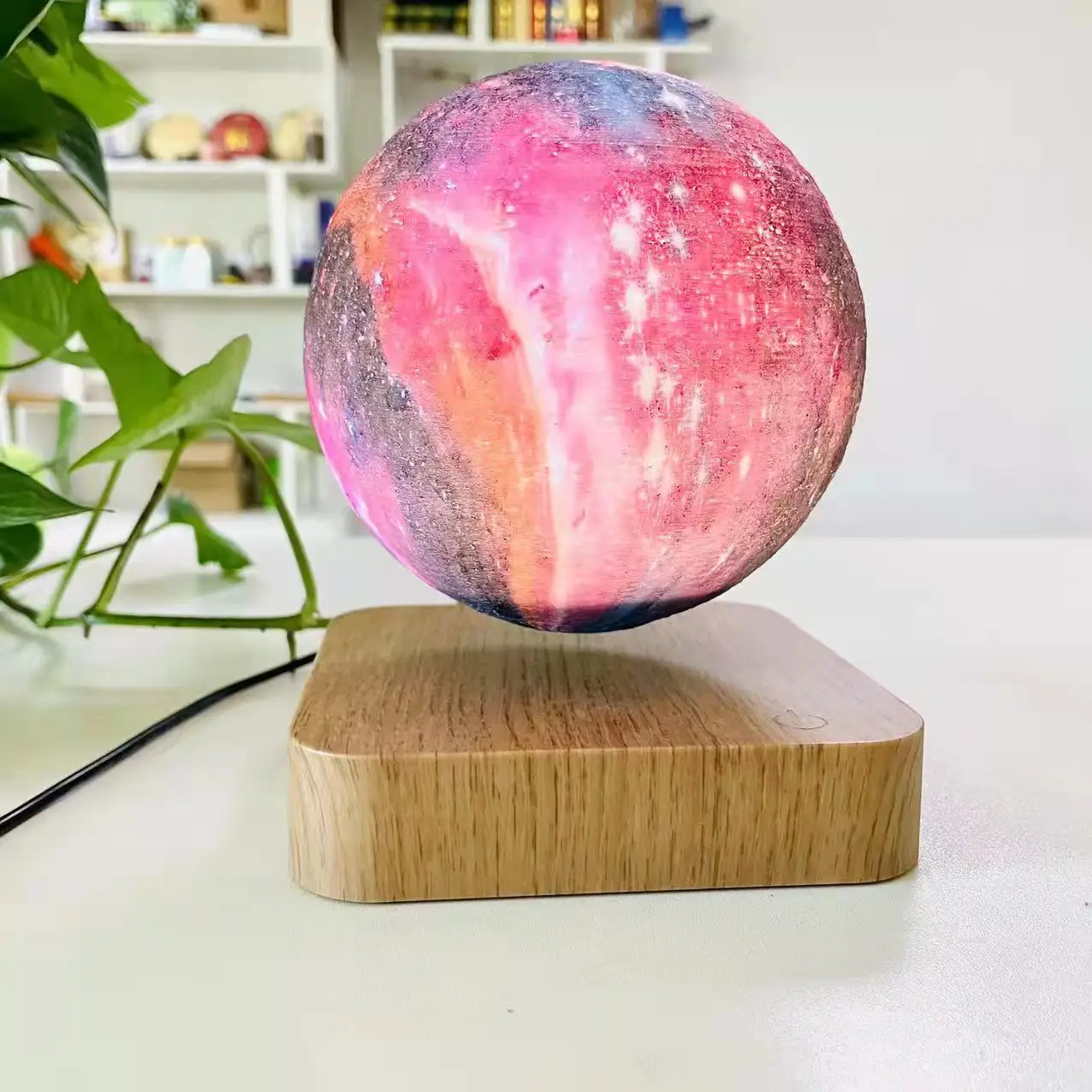 

Gorgeous Lunar Lamp 3d Printing Integrated Lunar Levitation Star Sky Lamp Magnetic Levitation Small Night Lamp Moon Lamp