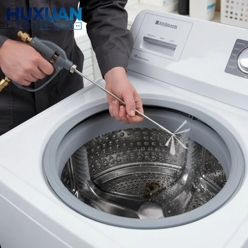 Stainless Steel High Pressure Cleaning Needle Cross Hole Water Outlet 1/4 Quick Connector Auto AC Home Parts Cleaning Tool