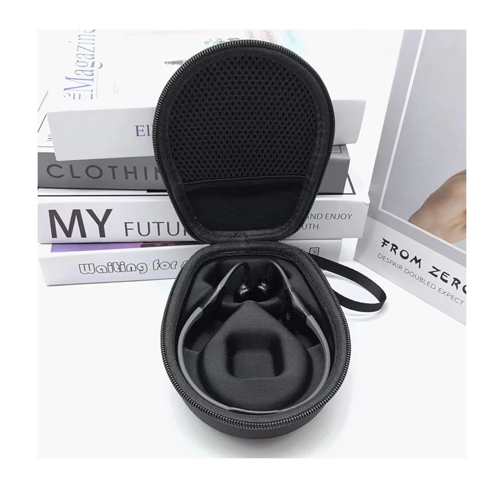 Hard Storage Earphone Case for Shokz OpenRun/Trekz Air/Titanium Mini/Lenovo/Philips Bone Conduction Headphone Carrying Bag