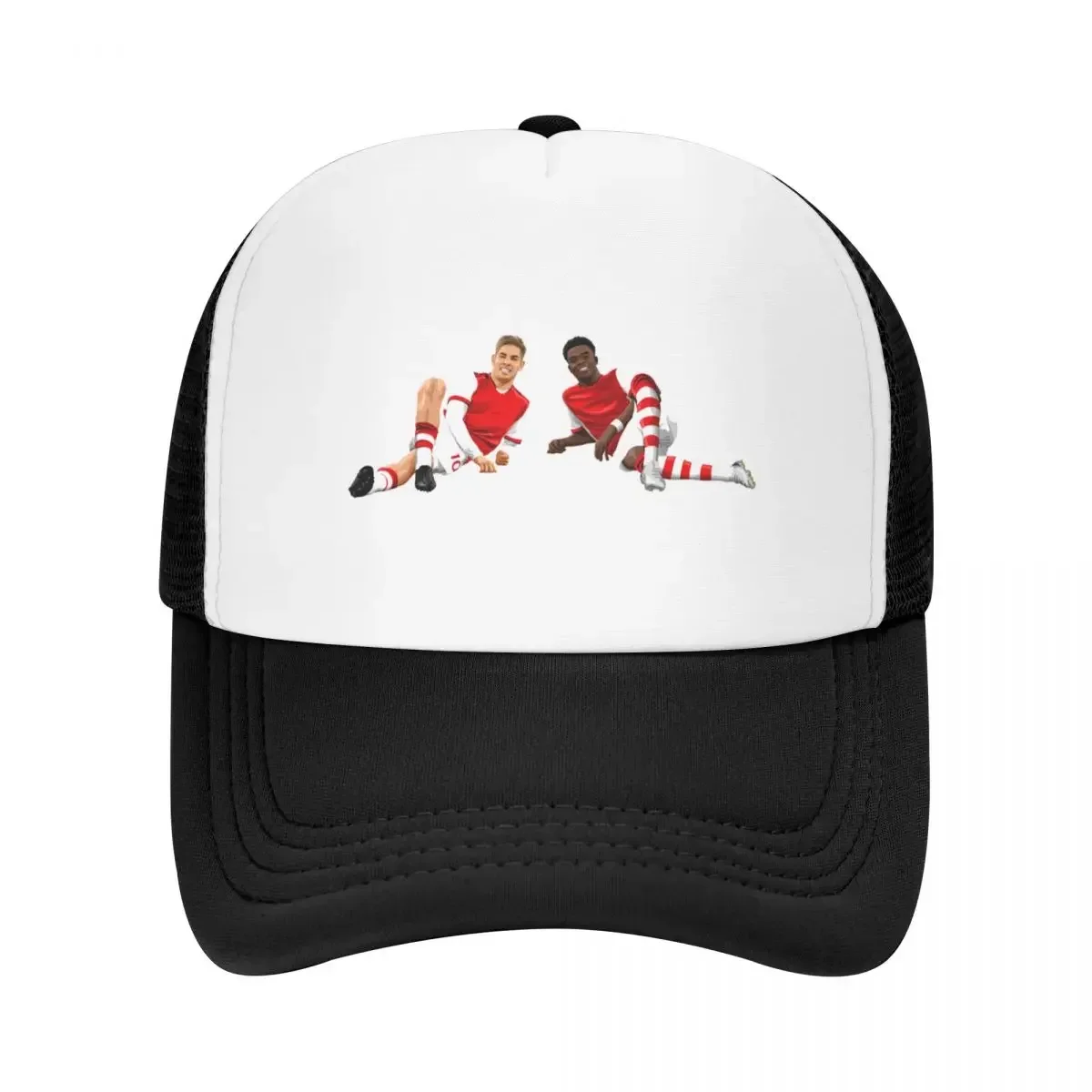 Saka and Smith Rowe AFC Baseball Cap Icon Military Cap Man Women's Golf Clothing Men's