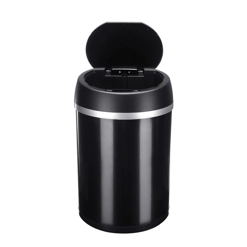 

Induction Type Trash Can Automatic Sensor Kitchen Living Room Trash Can Luxury Metal Bathroom Lixeira Home Office Storage YH5LJT