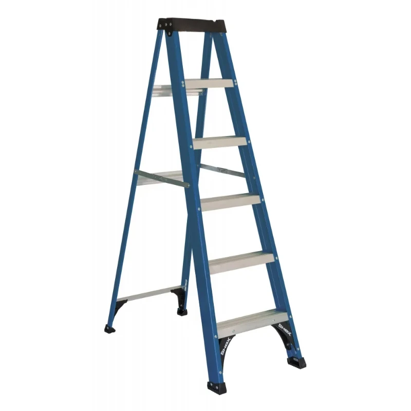 Louisville Ladder 6 ' Fiberglass Step, 10' Reach, 225-lb, Load Capacity, ladder for home