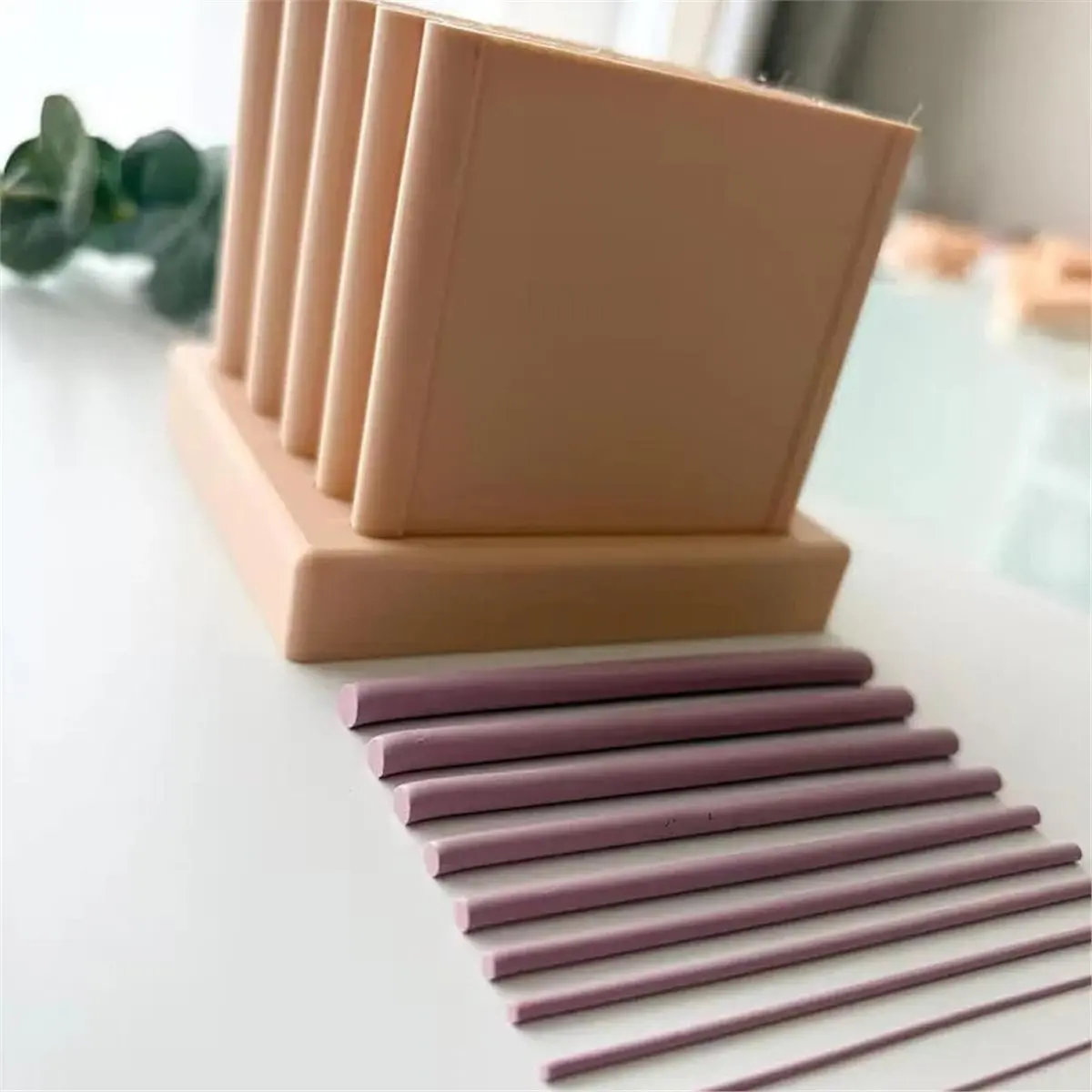 Clay Rolling Guides - Universal 3D-Printed Thickness Guides for Pottery, Crafts, and Baking