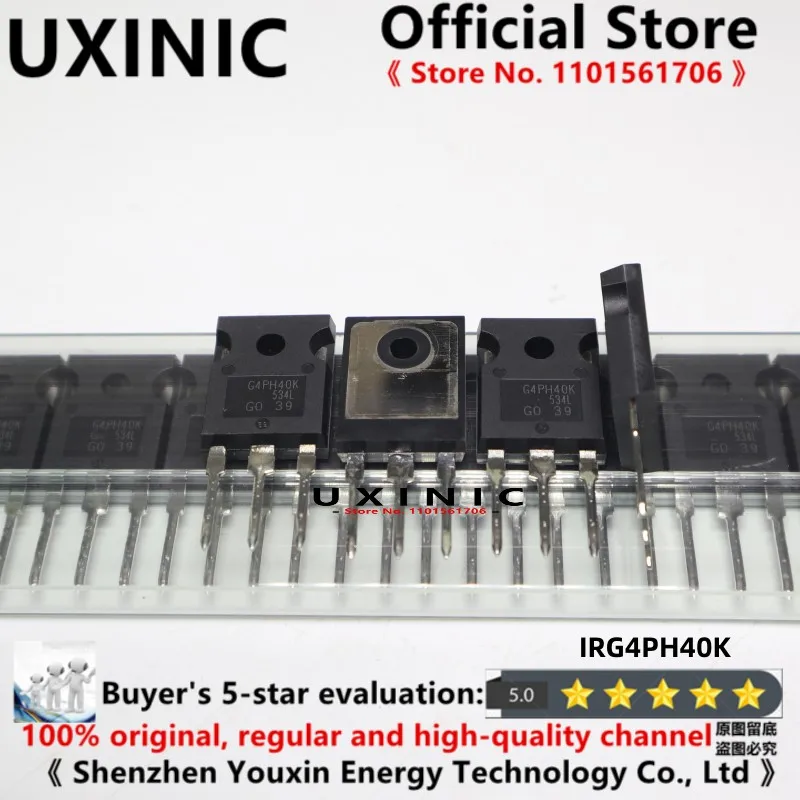 

UXINIC 100% New Imported Original IRG4PH40KPBF IRG4PH40K G4PH40K TO-247 IGBT Transistor 30A 1200V